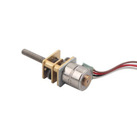 Miniature Dc Gear Motor / 2 Phase 4 Wire High Torque Micro Stepper Motor 5V for Saliva Analyzer