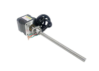 Nema 17 (42mm) hybrid ball screw stepper motor 1.8° Step Angle Voltage 2.1 / 3.7V Current 1A，4 Lead Wires