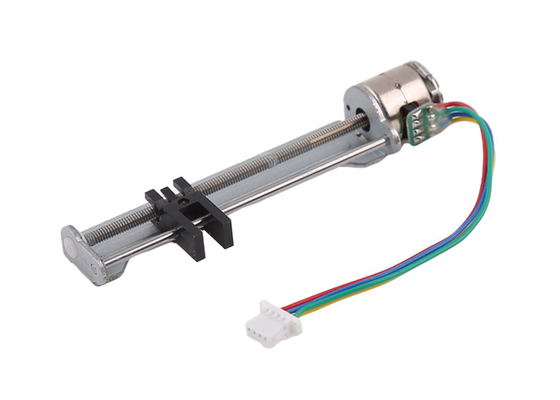 VSM10198 Slider Stepper Motor Low Noise 39mm Stroke M2*0.4P Lead Screw 120 Grams Thrust