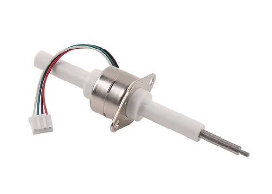 Captive Fixed Shaft Linear Stepper Motor High Thrust With Trapezoidal Screw