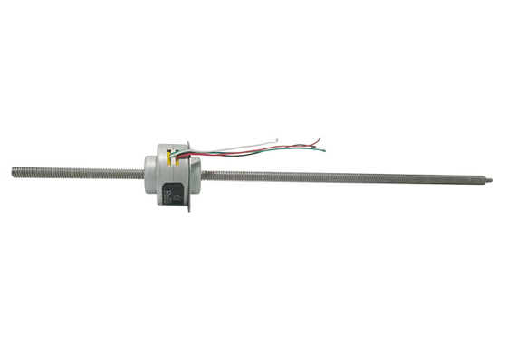 Through Shaft 12V 36mm Linear Stepper Motor 15 Degree Step Angle