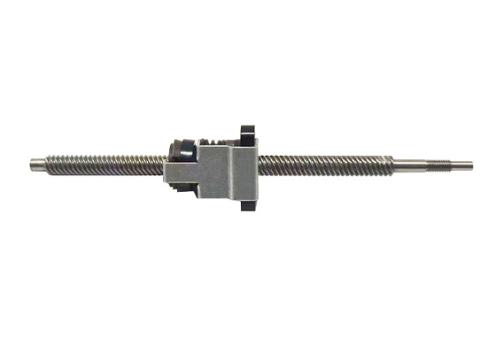 Trapezoidal Screw 6.35mm Diameter With Anti Backlash Nut Hybrid Stepping Motor