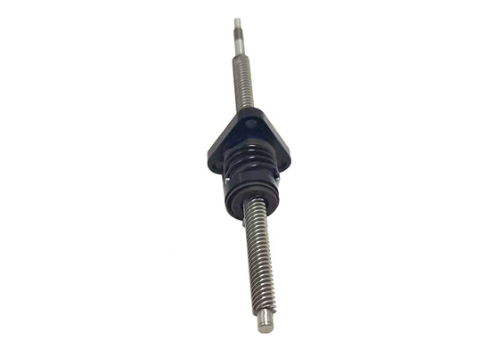 Trapezoidal Screw 6.35mm Diameter With Anti Backlash Nut Hybrid Stepping Motor