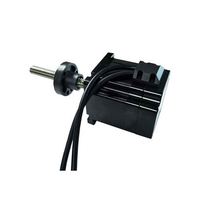 86mm NEMA34 trapezoidal Tr lead screw linear hybrid stepper motor with optical encoder