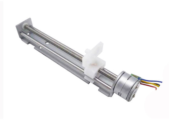 Plastic Slider Linear Stepper Motor with 21mm Stroke 0.025mm Step Length and M3*0.5P Thread