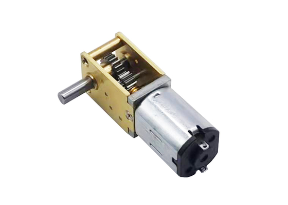 N20 Micro DC Brush Motor Horizontal Gear Reducer für gemeinsame Fahrräder Smart Lock、Safe Box、 Werbeausrüstung