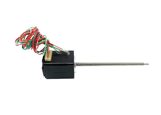 Nema 8 (20mm) hybrid stepper motor, bipolar, 4-lead, ACME lead screw, low noise, long life, high performance