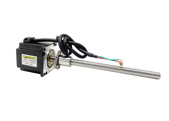 Nema 23 57mm Hybrid Kugelschraub-Schrittmotor 1,8° Schrittwinkel 4 Leitungen für medizinische Diagnosegeräte
