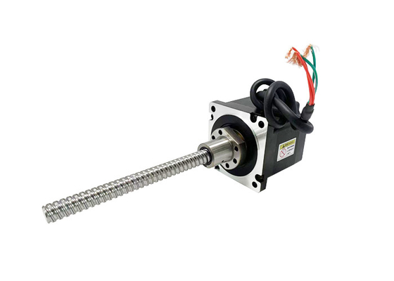 Kugelumlaufspindelschrittmotor 1.8° NEMA 34 (86mm) hybride Anschlussleitungs-Spannung 3/4.8V gegenwärtiges 6A des Schritt-Winkel-4