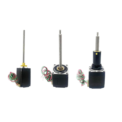 Hybrider Schrittmotor NEMA 11 (28mm), zweipolig, 4 Führung, GIPFEL-Leitspindel, lärmarmes, langes Leben, Hochleistung.