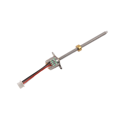 hochpräzise Schrittmotor 5VDC Mikro-lineare Schrittmotor 10mm pm Schrittmotor mit Mutter für medizinische Ausrüstung