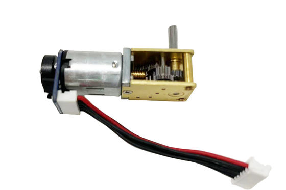 12 mm Metall-Rechteckgetriebe mit N20dc-Getriebemotor 3v 6v 12v mit Encoder Kleiner Gleichspannungsmotor für elektronische Schließung Dc elektrischer Bürstenmotor