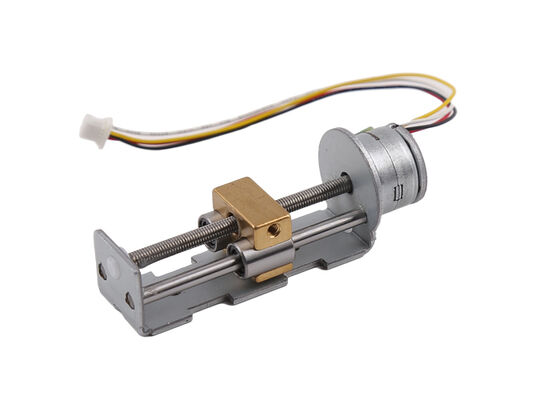 15mm 5VDC elektrischer Schrittmotor mit Schieber M3 Schraubschraub 18 Grad Schrittwinkel Bipolar 2-2 Phase