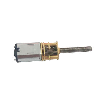 Geared Reducer M10 DC Brushed Motor 5V With M3 Lead Screw Output Shaft