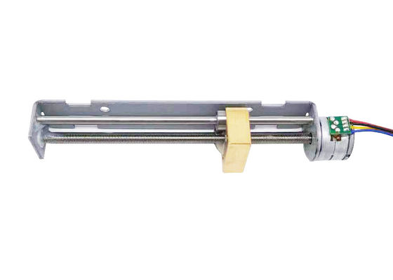 2-phase copper slider stepper motor diameter 15 mm, with M3 lead screw, thrust 450g