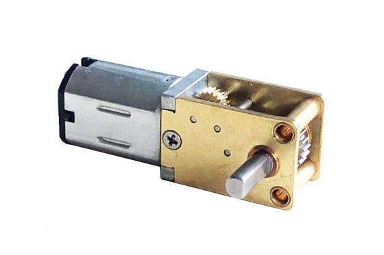 Electronic Door Lock Metal Gearbox Worm DC Motor 12mm Biaxial High Torque